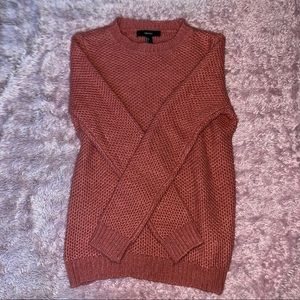 Coral Knit Sweater